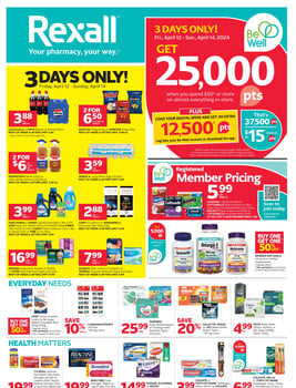 Rexall - British Columbia - Weekly Flyer Specials
